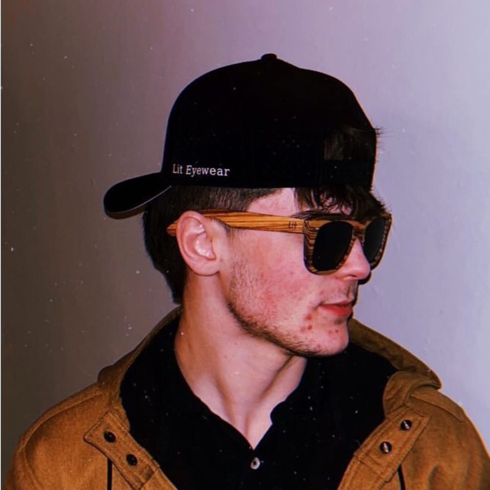 Lit Eyewear- Wood Sunglasses